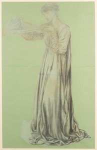 Studio per il sogno di Dante da Dante Gabriel Charles Rossetti