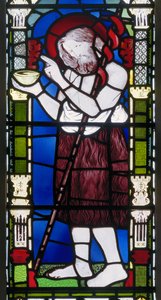 Banstead, Tutti i Santi, Morris Marshall & Faulkner & Co, DG Rossetti, Giovanni Battista, 1863 da Dante Gabriel Charles Rossetti