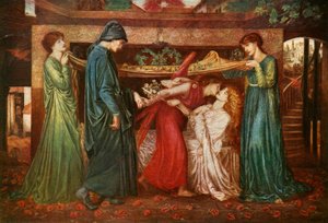Il sogno di Dante, 1871, c1912 da Dante Gabriel Charles Rossetti