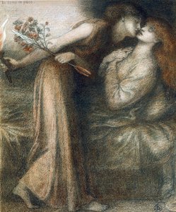Il sogno di Dante nel giorno della morte di Beatrice da Dante Gabriel Charles Rossetti