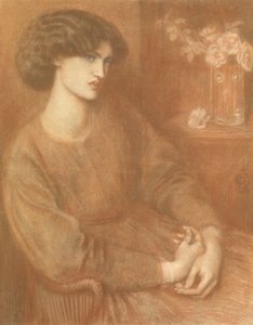 Jane Morris da Dante Gabriel Charles Rossetti
