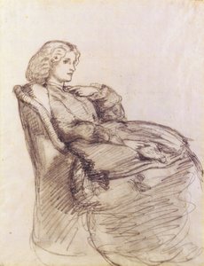 Ritratto di Annie Miller da Dante Gabriel Charles Rossetti