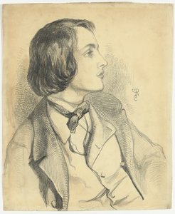Ritratto di William Michael Rossetti da Dante Gabriel Charles Rossetti