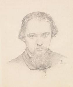 Autoritratto da Dante Gabriel Charles Rossetti