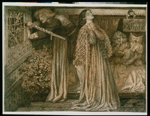Sir Lancillotto nella Camera della Regina da Dante Gabriel Charles Rossetti