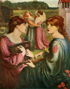 Il prato del pergolato, 1850-1872 da Dante Gabriel Charles Rossetti