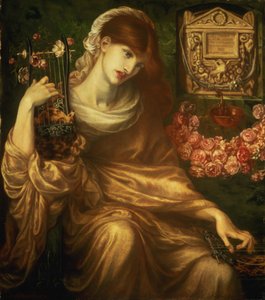 La vedova romana da Dante Gabriel Charles Rossetti