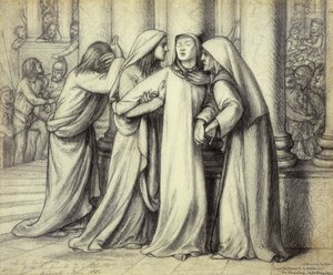 La Vergine Maria Consolata, 1891 da Dante Gabriel Charles Rossetti