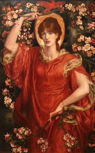 Una visione di Fiammetta da Dante Gabriel Charles Rossetti