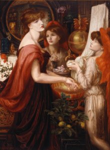 La Bella Mano da Dante Gabriel Rossetti