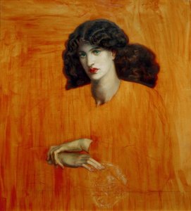 La donna alla finestra da Dante Gabriel Charles Rossetti