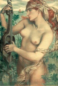 Ligeia Sirena da Dante Gabriel Charles Rossetti