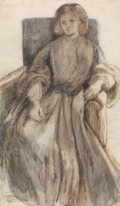 Miss Elizabeth Siddal da Dante Gabriel Rossetti