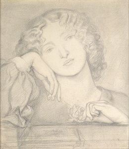Monna Rosa, c1860s da Dante Gabriel Rossetti