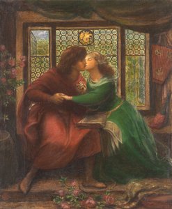 Paolo e Francesca da Rimini da Dante Gabriel Rossetti