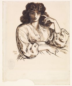 Ritratto di Jane Morris da Dante Gabriel Rossetti