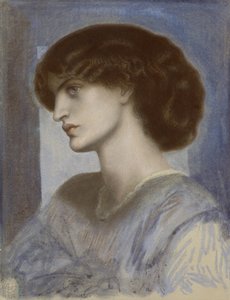 Ritratto di Jane Morris da Dante Gabriel Rossetti