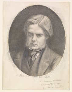 Ritratto di William Holman Hunt (1827-1910) da Dante Gabriel Rossetti