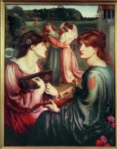 Il prato del pergolato da Dante Gabriel Charles Rossetti