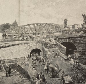 Lavori sul Ponte Sant