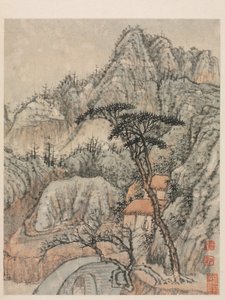 Ricordi del fiume Qinhuai, Dinastia Qing da Daoji Shitao