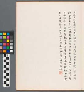 Ricordi del fiume Qinhuai, Dinastia Qing da Daoji Shitao