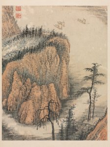 Ricordi del fiume Qinhuai, Dinastia Qing da Daoji Shitao