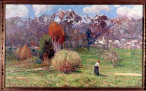 Paesaggio di montagne