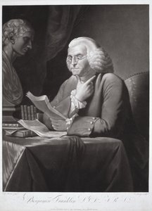 Benjamin Franklin da David (after) Martin