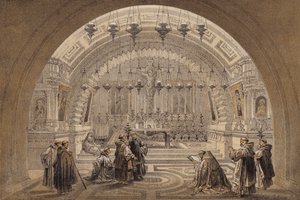 Calvario da David (after) Roberts