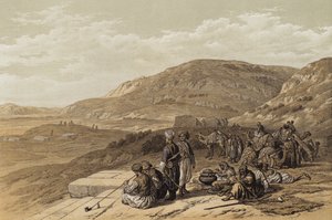 Pozzo di Giacobbe a Sichem da David (after) Roberts