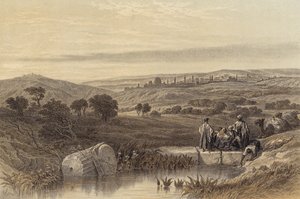 Gerusalemme dal Nord da David (after) Roberts