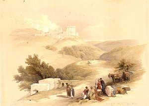 Rovine della Chiesa di San Giovanni, Sabaste da David (after) Roberts
