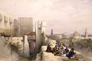 La Cittadella di Gerusalemme, 19 aprile 1841, tavola 24 dal Volume I di 