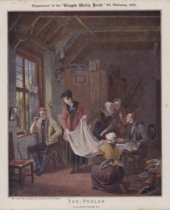 Il venditore ambulante da David (after) Wilkie