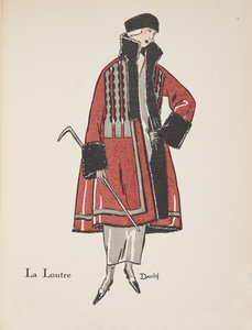 La Loutre, da una Collezione di Tavole di Moda da David