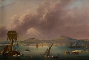 Dundee dal fiume, c.1835