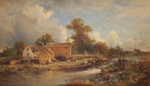 Forge Mill, fiume Tame da David Bates