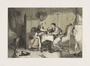 Uomo e donna che bevono caffè