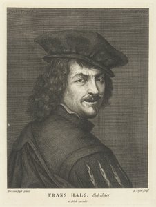 Ritratto del pittore Frans Hals da David Coster