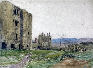 Barden Tower, Yorkshire da David Cox