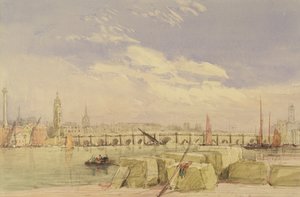 Ponte di Londra da David Cox