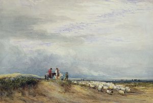 Cavalieri a Ulverstone da David Cox