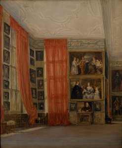 La Galleria Lunga a Hardwick da David Cox
