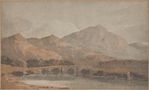 Veduta del Galles del Nord da David Cox