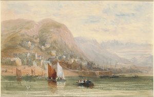 Veduta di Barmouth, Galles del Nord da David Cox