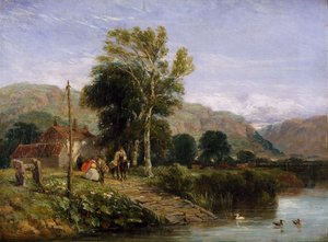 In attesa del traghetto da David Cox