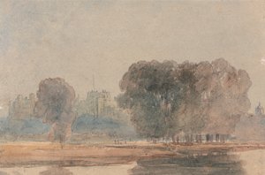 Il castello di Windsor dai Brocchi da David Cox