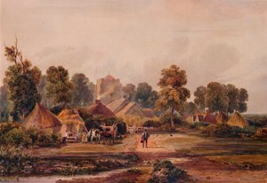 Una fattoria del Worcestershire, c1848