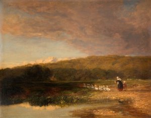 Sera, 1851-1853 da David Cox the elder